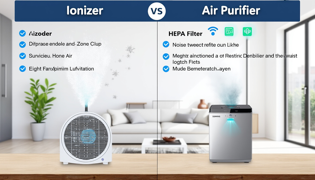 découvrez notre comparatif entre ioniseur portable et purificateur d’air classique : avantages, inconvénients, efficacité et conseils pour choisir la solution la mieux adaptée à vos besoins d’air pur.