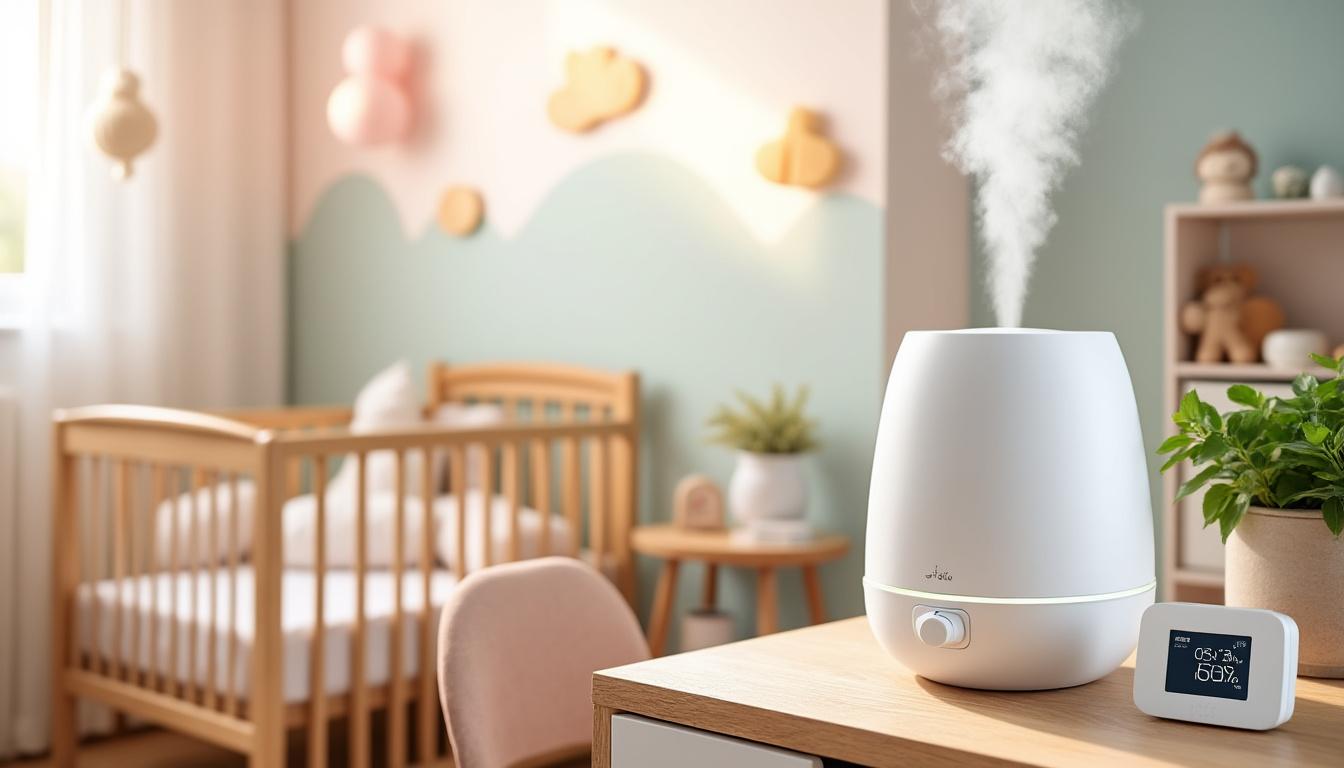 découvrez l'impact réel de l'utilisation d'un humidificateur pour bébé sur les allergies : avantages, précautions et conseils pour améliorer la qualité de l'air dans la chambre de votre enfant.