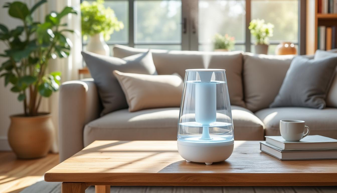 découvrez les bienfaits de l'humidificateur à ultrasons : améliorez la qualité de l'air, réduisez la sécheresse et offrez un environnement plus sain à votre quotidien.