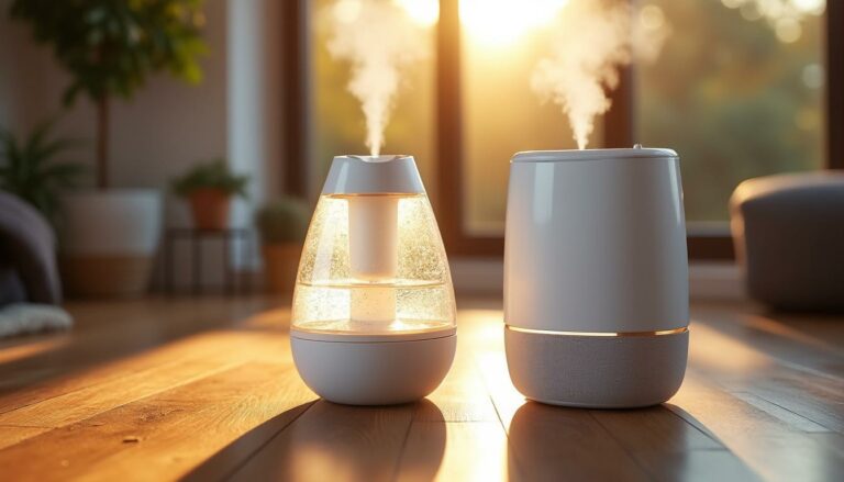 découvrez notre comparatif détaillé entre humidificateurs pour bébé et purificateurs d'air classiques pour choisir l'appareil idéal pour un air sain et confortable.
