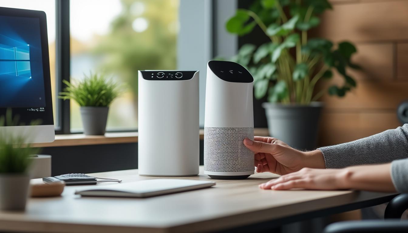 découvrez si l'association d'un ionisateur de bureau avec un purificateur d'air classique est efficace pour améliorer la qualité de l'air intérieur et quels sont les avantages de ce couplage.