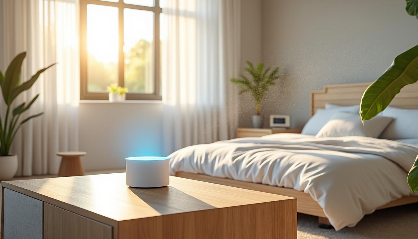 découvrez s'il est sûr et bénéfique de dormir avec un ioniseur portable en marche, ses effets sur la qualité de l'air et votre sommeil.