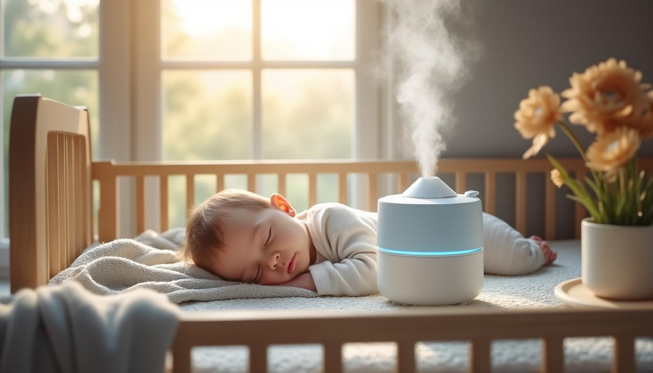 découvrez comment un humidificateur pour bébé peut aider à réduire les allergies en améliorant la qualité de l'air et en soulageant les symptômes respiratoires chez les tout-petits.
