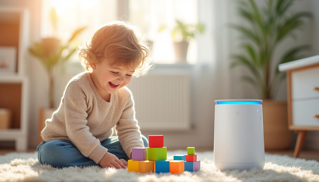 découvrez comment un ioniseur pour chambre d'enfant peut aider à réduire les allergies en purifiant l'air et en éliminant les allergènes pour un environnement plus sain.