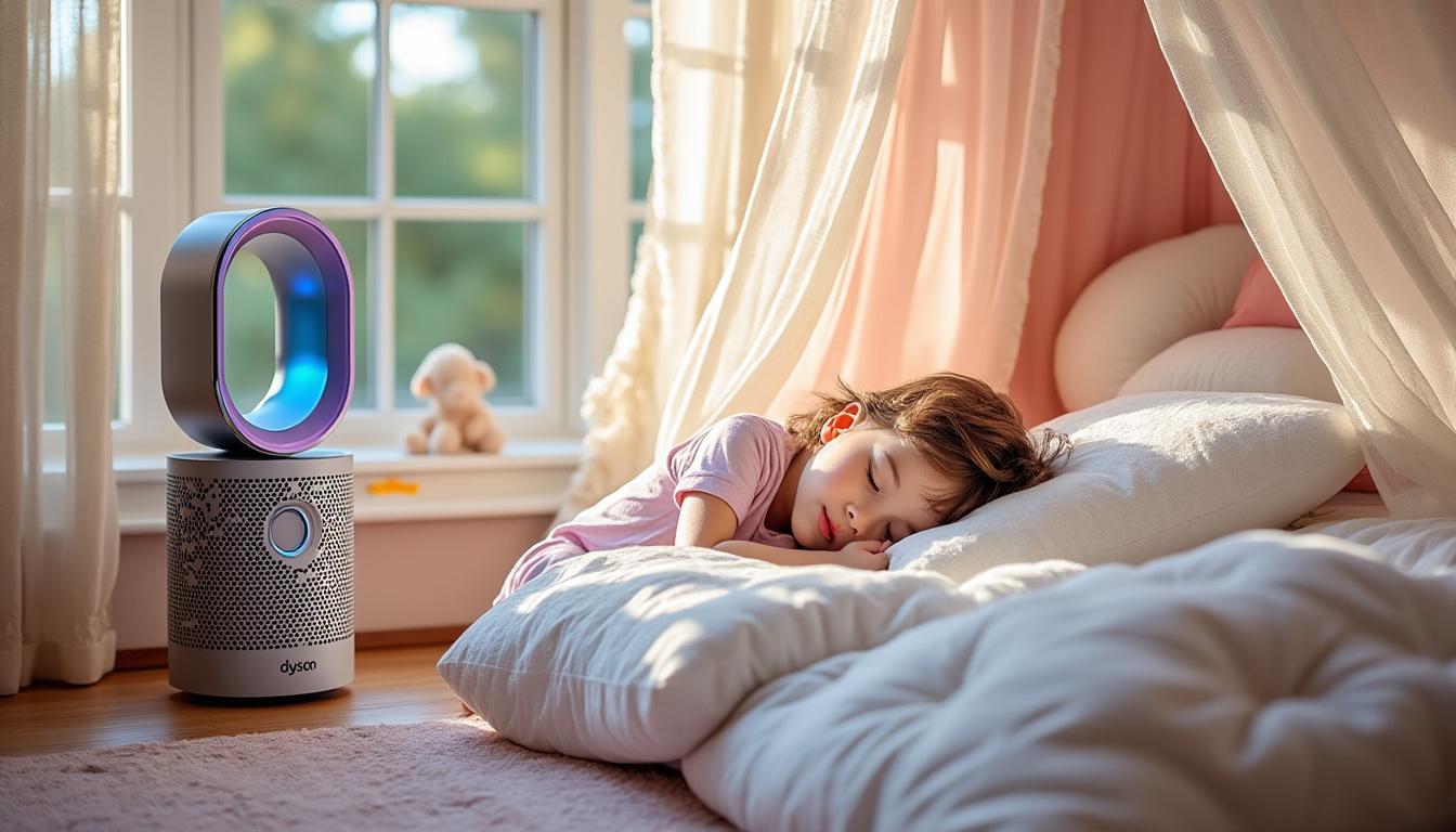 découvrez mon expérience avec le dyson purifier dans une chambre d’enfant : efficacité, qualité de l'air et avantages pour la santé des plus petits.