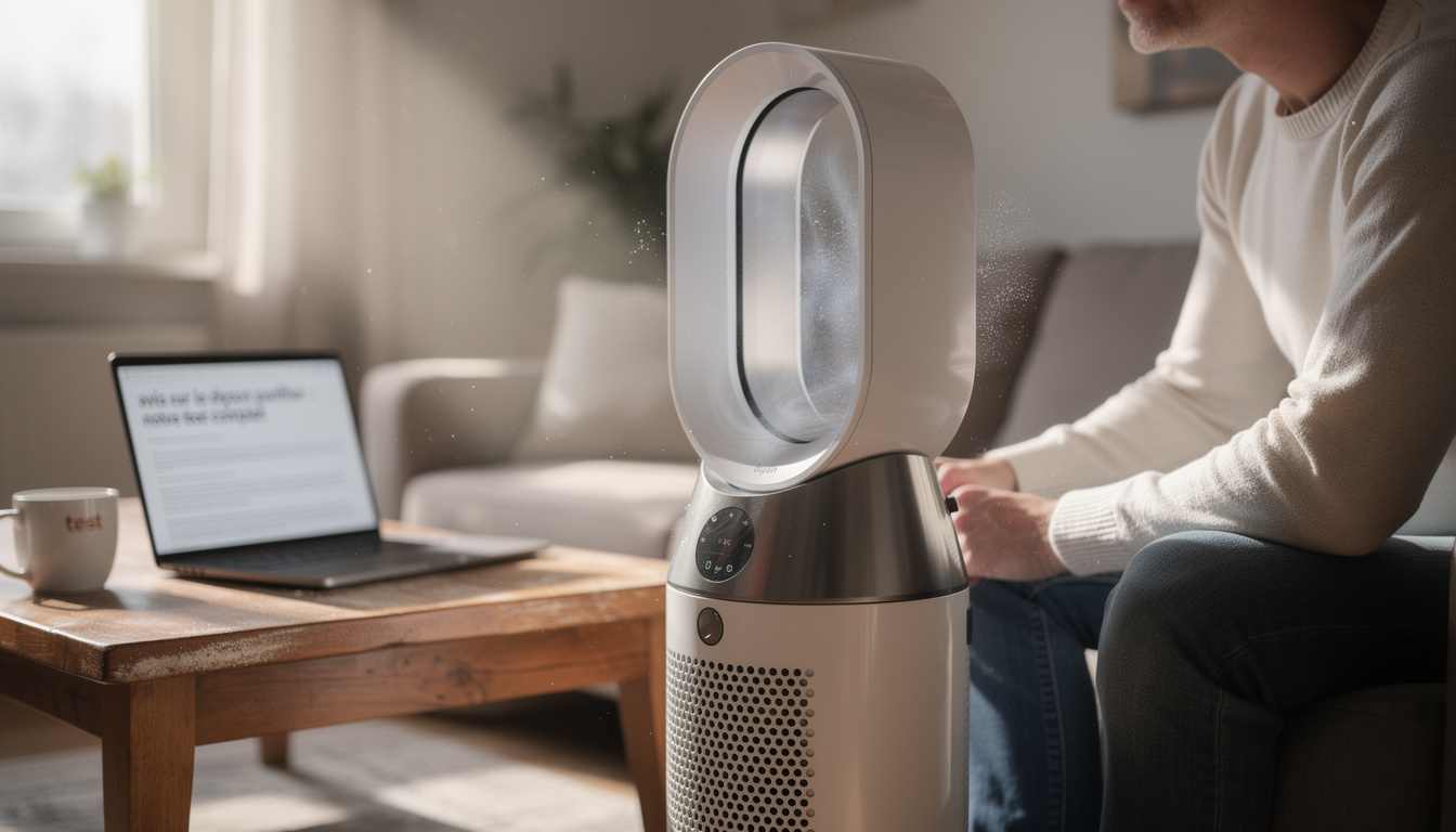 découvrez notre test complet du dyson purifier : performance, fonctionnalités et efficacité dépoussiérante évaluées en détail.