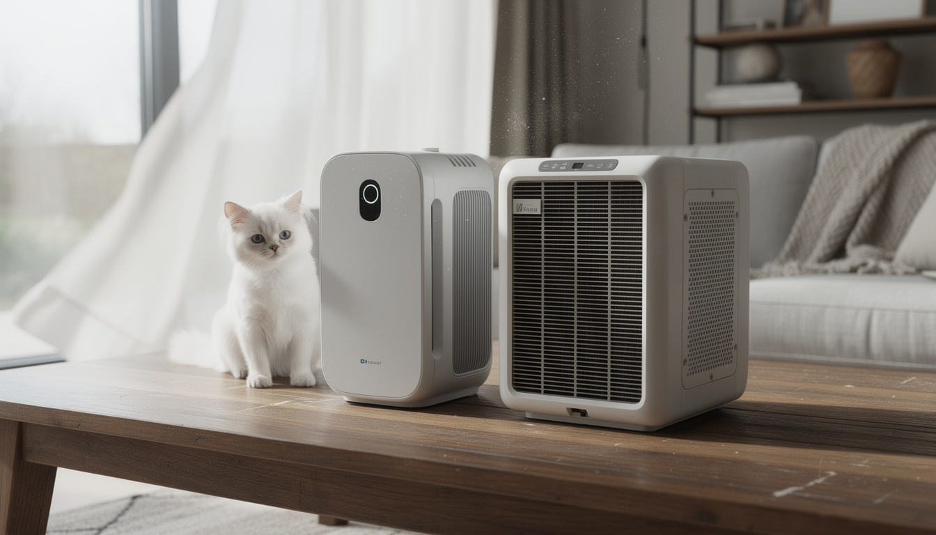 découvrez notre comparatif détaillé entre ioniseurs pour animaux et purificateurs d'air classiques pour choisir la solution idéale pour un air plus sain chez vous.