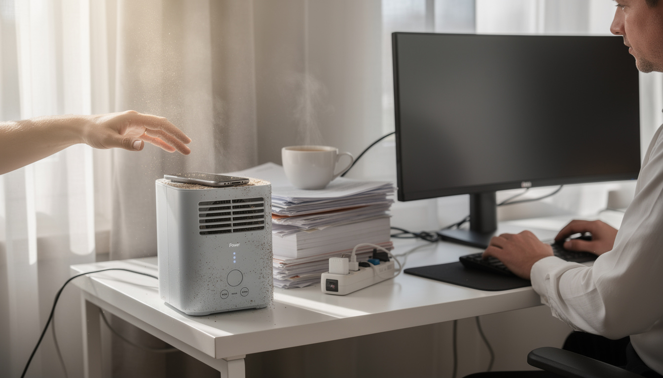 découvrez les erreurs fréquentes lors de l'utilisation d'un ionisateur de bureau et apprenez comment les éviter pour profiter pleinement d'un air purifié et sain.