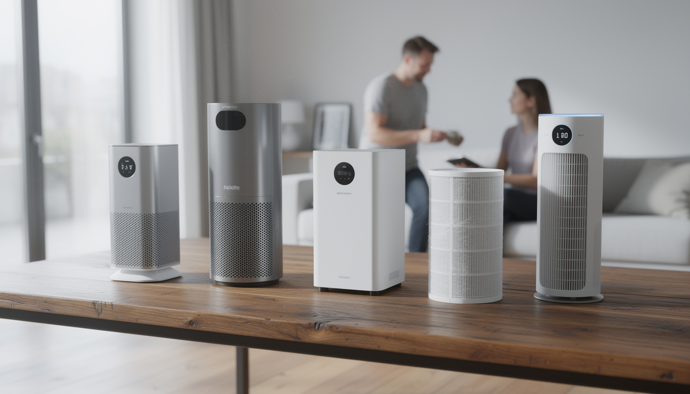 découvrez notre sélection des 5 meilleurs purificateurs d'air hepa recommandés par les allergologues pour un air plus sain et purifié dans votre maison.