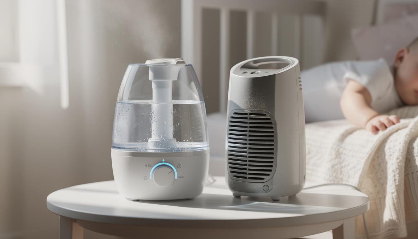 découvrez s'il est possible et sécurisé d'utiliser simultanément un humidificateur pour bébé et un purificateur d'air classique pour améliorer la qualité de l'air ambiant.