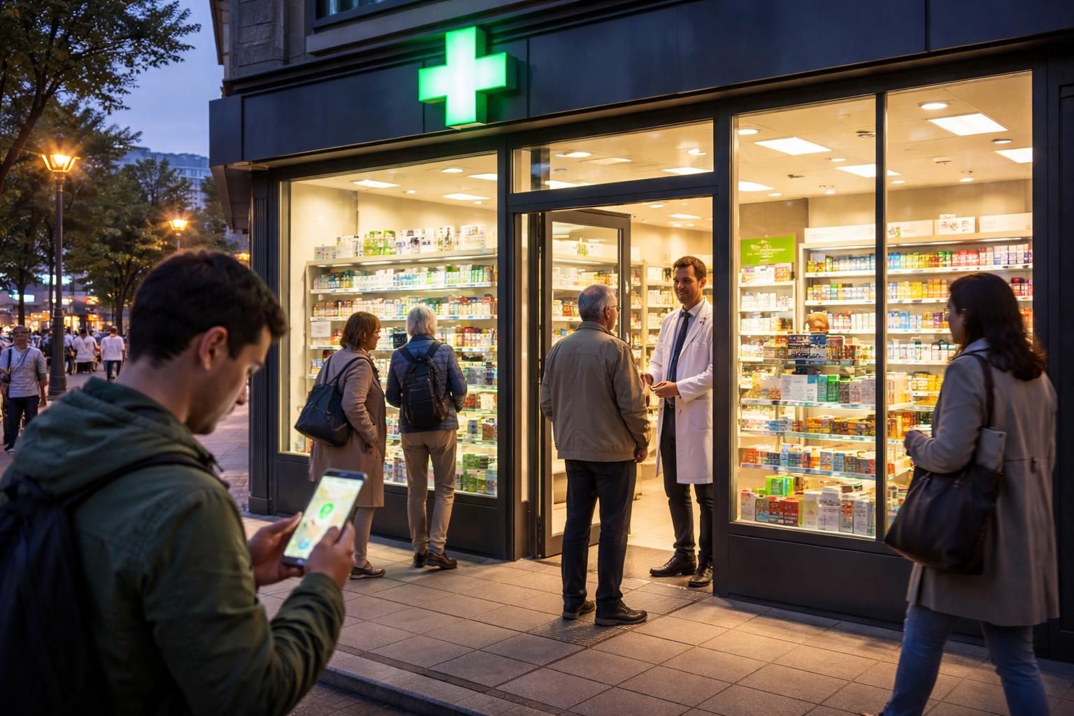 découvrez notre pharmacie à proximité offrant des solutions de santé rapides et fiables en temps réel pour vos besoins quotidiens.